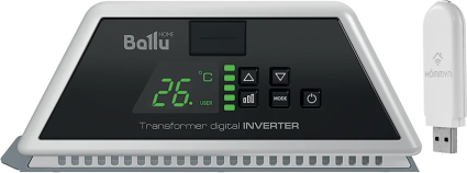 Блок управления Ballu Transformer System Digital Inverter BCT/EVU-2.5I HDN с модулем Wi-Fi