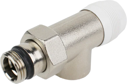 Вентиль Elsen ВН 1/2"-1/2" отсекающий, никелированный, осевой
