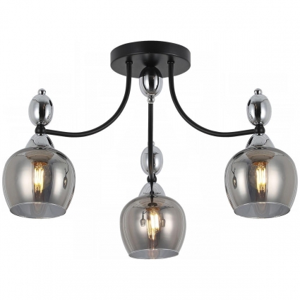Потолочная люстра Illumico IL8258-3COU-79 BK CR