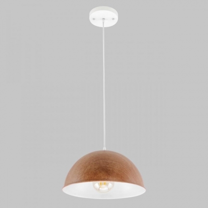 Подвесной светильник IMEX MD.5660-1-P-WT+WOOD