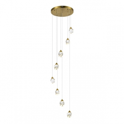 Подвесная светодиодная люстра ST Luce Cascato SL6114.203.08