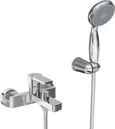 Смеситель для ванны с душем Lemark Aura LM0614CH хром