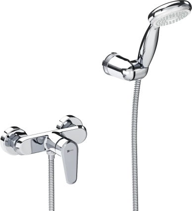 Смеситель для душа Lemark Point LM0303C черный