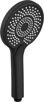 Душевая лейка Iddis Optima Home OPH12BPi18 черная матовая