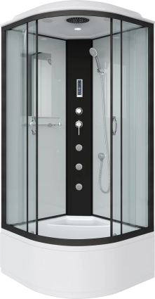 Душевая кабина Niagara Classic NG-6707-14F 80x80 см, с гидромассажем, подсветкой и FM-радио
