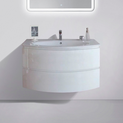 Тумба для комплекта BelBagno Prospero 100 bianco lucido