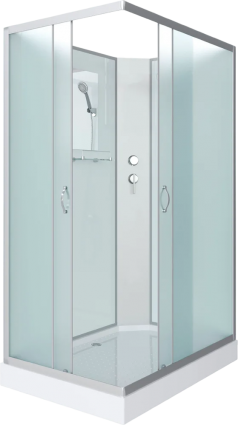 Душевая кабина Niagara Classic NG-43975-14QBK 90х70 см, без крыши