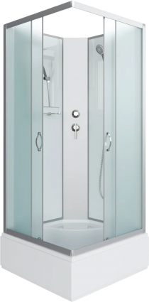 Душевая кабина Niagara Classic NG-1108-14BK 90х90 см, без крыши
