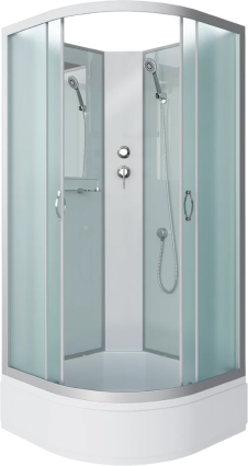 Душевая кабина Niagara Classic NG-3302-14BK 100х100 см, без крыши
