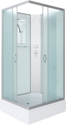 Душевая кабина Niagara Classic NG-33984-14QBK 90х80 см, без крыши