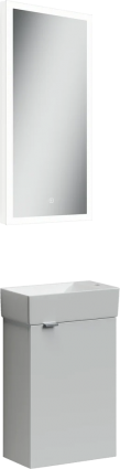 Мебель для ванной Sancos Mini 35 R подвесная, белый глянец