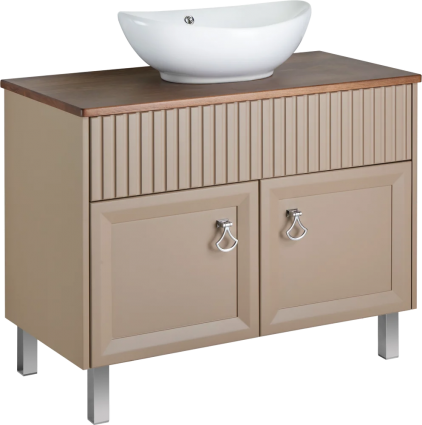 Тумба для комплекта ASB-Woodline Риола 100 капучино