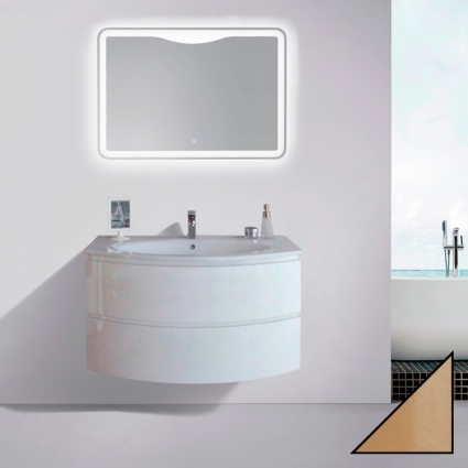 Мебель для ванной BelBagno Prospero 100 shampagne gold