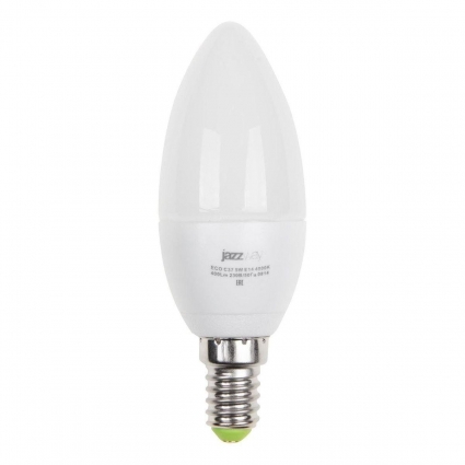 Лампа светодиодная Jazzway E14 5W 3000K матовая 1036834A