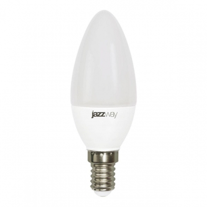 Лампа светодиодная Jazzway E14 9W 3000K матовая 2859457A