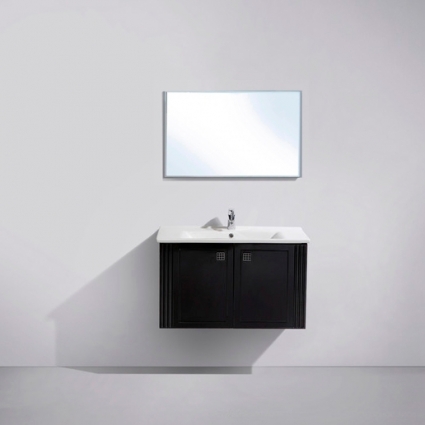 Мебель для ванной BelBagno Atria 83 nero lucido