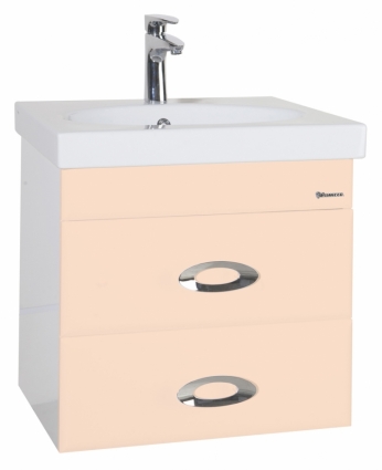 Тумба для комплекта Bellezza Неаполь 60 подвесная 2 ящика бежевая