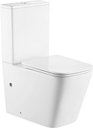 Унитаз-компакт Triton Corso Pro CO-3006 безободковый, с микролифтом
