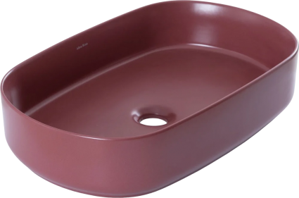Раковина Allen Brau Fantasy Oval 55x36, бордо