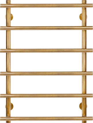 Полотенцесушитель электрический Secado Турин 1 80х50, бронза, L
