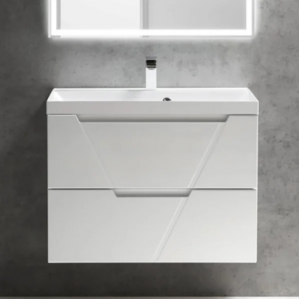 Тумба для комплекта BelBagno Vittoria 80 подвесная, bianco opaco