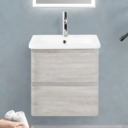 Тумба для комплекта BelBagno Albano-Cer 50 подвесная, rovere vintage bianco