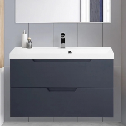 Тумба для комплекта BelBagno Vittoria 90 подвесная, grigio opaco