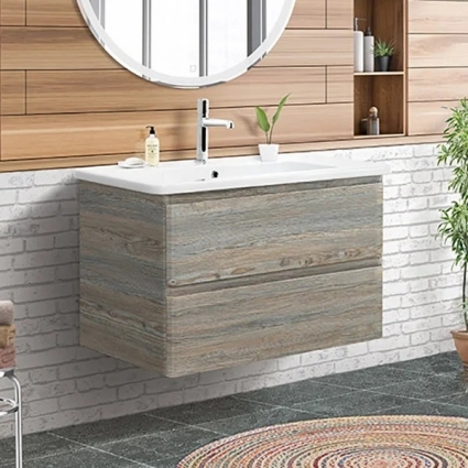 Тумба для комплекта BelBagno Albano-Cer 80 подвесная, pino scania