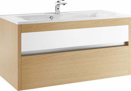 Тумба с раковиной Edelform Unica 100