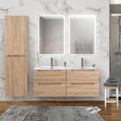 Мебель для ванной BelBagno Etna 120 rovere bianco