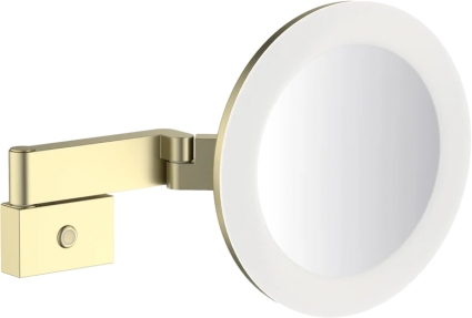 Косметическое зеркало Timo Selene 15276/17 матовое золото