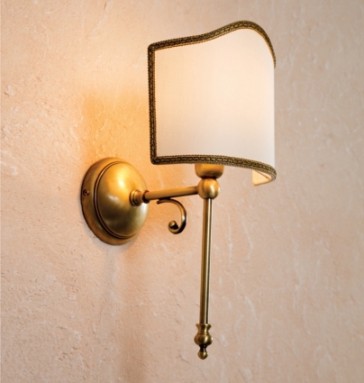 Светильник La Beaute Classic LU01B.BRM бронза, абажур белый