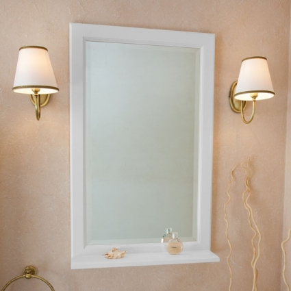 Зеркало La Beaute Classic Michel 61 белый матовый
