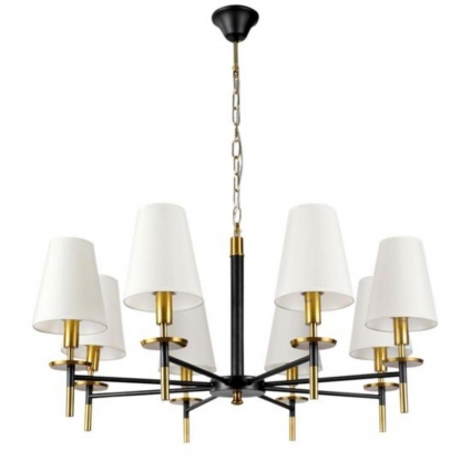 Подвесная люстра Arte Lamp Riccardo A4075LM-8BK