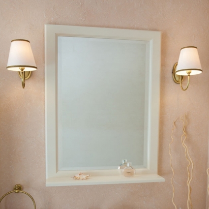 Зеркало La Beaute Classic Michel 76 слоновая кость матовый