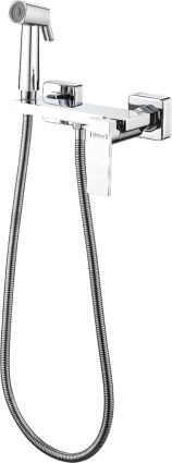 Гигиенический душ Haiba HB5517, со смесителем, хром