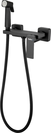 Гигиенический душ Haiba HB5517-7, со смесителем, черный