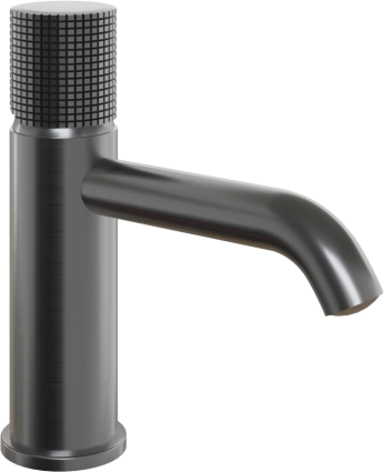 Смеситель для раковины Paini Cox Grip 7GPZ205O черный брашированный