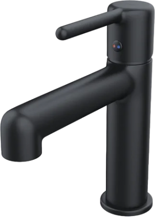 Смеситель для раковины Iddis AIGBL00i01 черный матовый