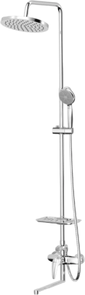 Душевая стойка Lemark Linara LM0462CF со смесителем, хром