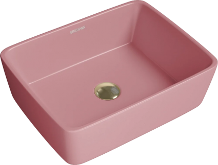 Раковина Grossman Color GR-3016 розовая матовая