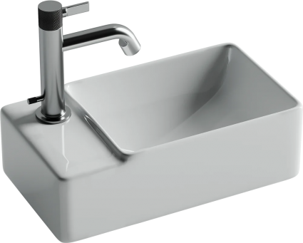 Рукомойник Ceramica Nova Element CN5046 L белый глянцевый