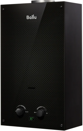 Проточный водонагреватель Ballu Fiery Glass GWH 10 Carbon газовый