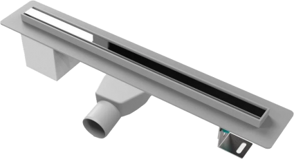 Душевой трап (лоток) Paini Slim Line 60 см, D50, хром глянец