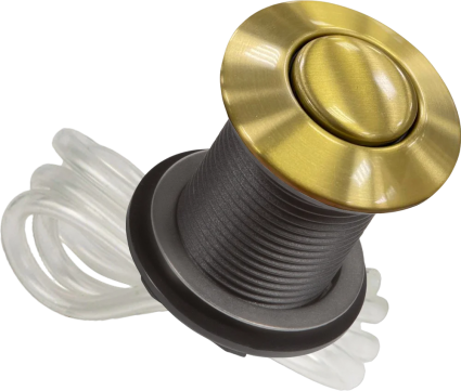 Кнопка Bort Titan Air switch, пневматическая, gold