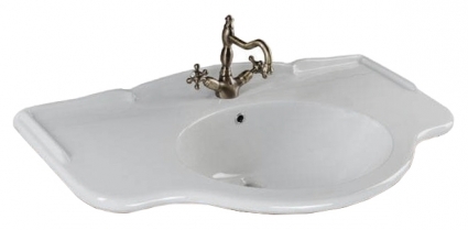 Мебельная раковина Aquanet Globo Ceramic 110