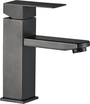 Смеситель для раковины WesnaArt Kubus KUB13-210 черный