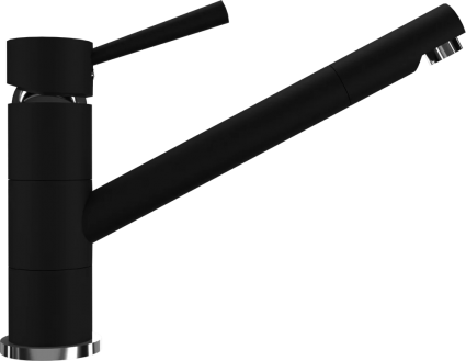Смеситель для кухни Ulgran Quartz UQ-025 уголь