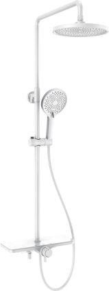 Душевая стойка AQUAme AQM8002W белый