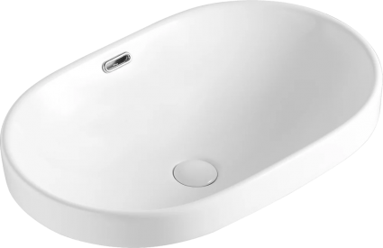 Раковина Orange B05-600W 60 см белый глянец